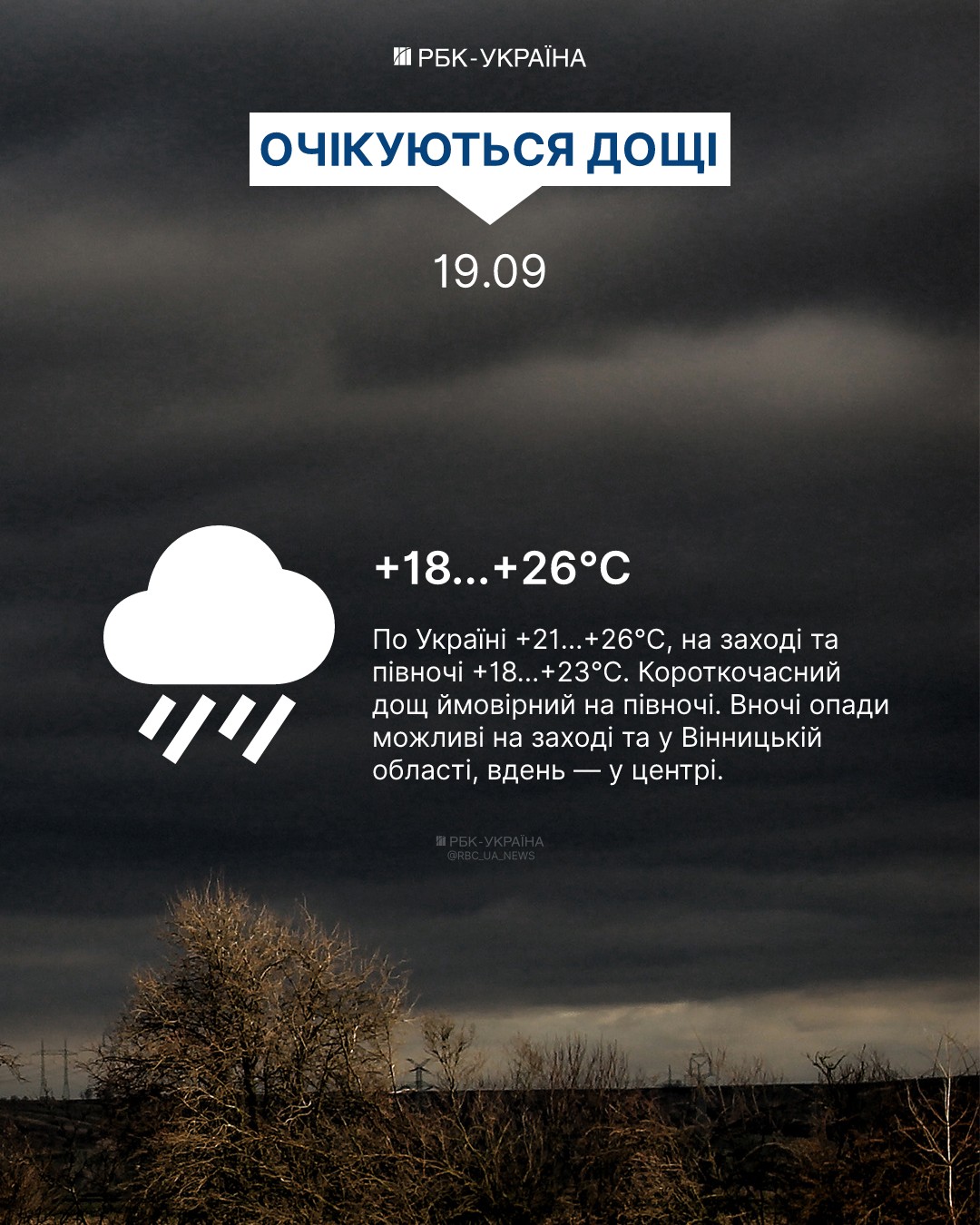 Справжня осінь на підході: які сюрпризи готує погода на вихідних і коли похолодає